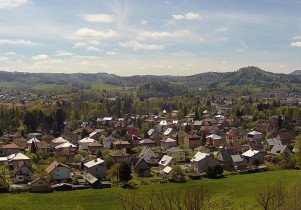 Slika pregleda web-kamere Rožnov pod Radhoštěm - panorama